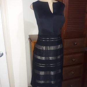 ADRIANNA PAPELL BLACK DRESS SZ 18W